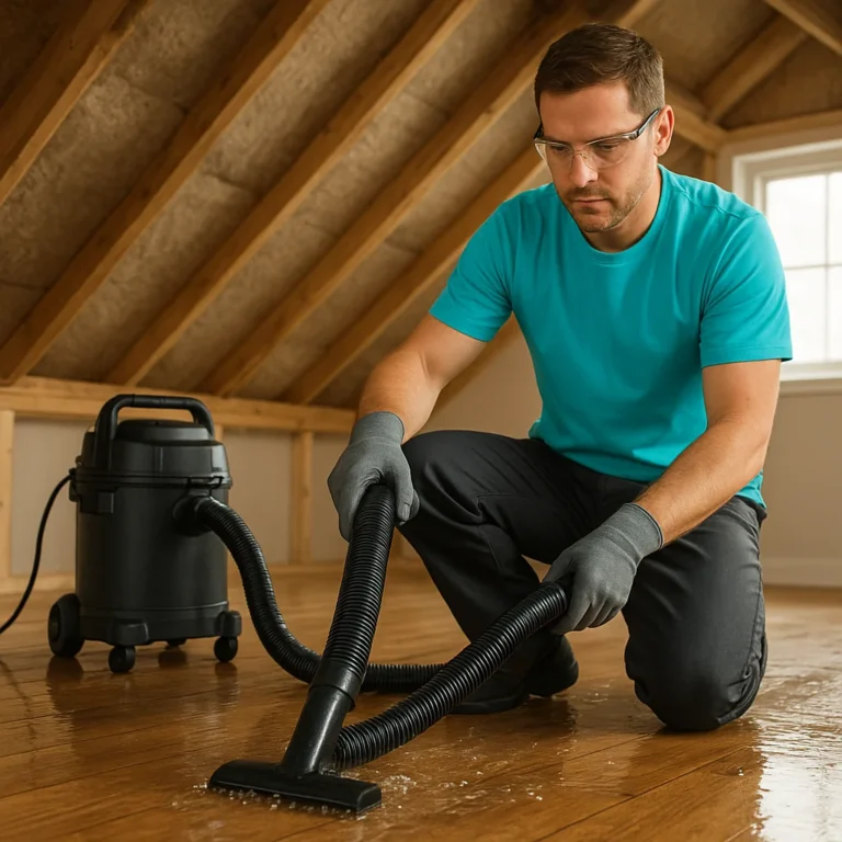 Attic Water Extraction