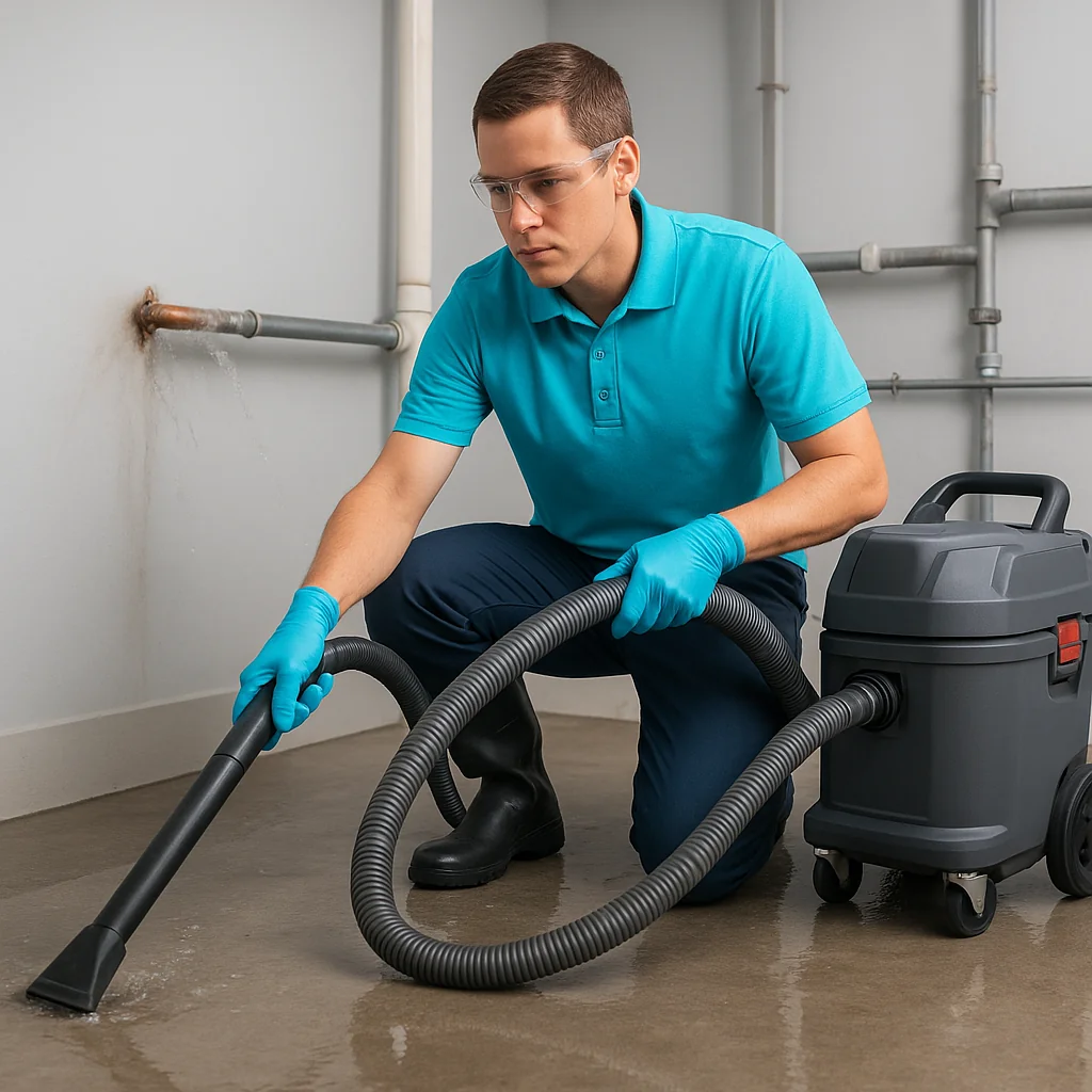 Water Extraction Houston Pros pipe burst water extraction services - Houston